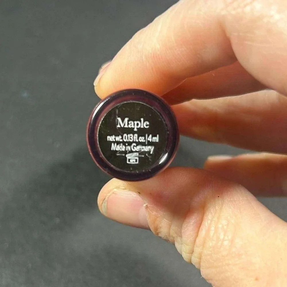 Laura Geller Chromatic Water Lip Tint Maple Shimmer Orange Brown‎ 0.13oz